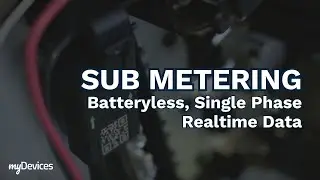 Energy Metering - Sub Metering, Batteryless, Single Phase, Realtime Data!