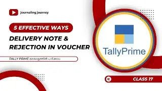 Delivery note & rejection in vouchers in Tally prime
