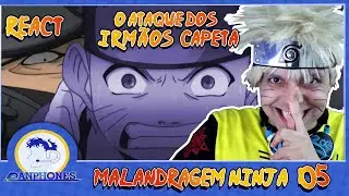 Naruto reage a Naruto os Irmãos Capeta -|- Malandragem Ninja 5°Ep (Voice Makers)