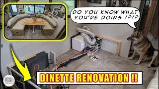 RV Renovations: What happens when you tear out your dinette!