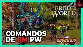 COMANDO DE GM EM CONSOLE PERFECT WORLD, UPAR, DUPAR ITEM NO CHÃO, PWRAIZ TESTE