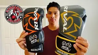Rival Boxing Guerrero Bag Gloves REVIEW- I COMPARE THE HDE-F AND SF-F GLOVES!