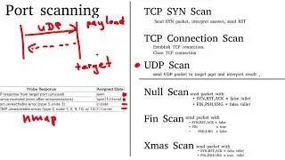 SYN Scan | Connection Scan | UDP Scan | Null Scan |  Fin Scan | Xmas Scan