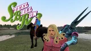 ДЖОДЖО БИТВА С ВАЛЕНТАЙНОМ! Garry's Mod/jojo/Jojo's Bizarre Adventure/Steel Ball Run