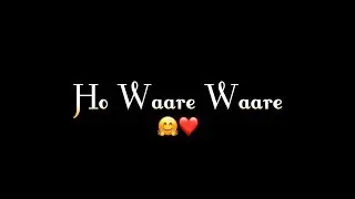 Waare Waare : Navaan Sandhu || Romantic Song Status || Whatsapp Status ll PunjabiBlack Screen