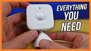 SwitchBot Motion Sensor Unbox and FULL Setup || Alexa and SmartThings Integration