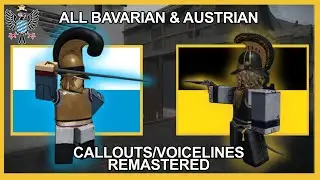 All Bavarian & Austrian Voicelines in Guts & Blackpowder REMASTERED | + Scrapped Lines