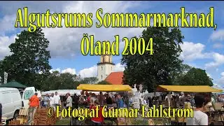 Sommarmarknad på Öland