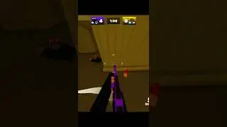 Bro was shooting at Ghosts 🤣#roblox #rivals #fps