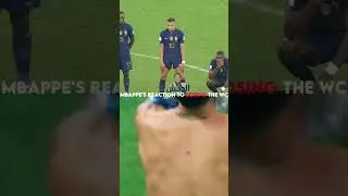 Mbappe’s reaction to losing the wc #shorts #worldcup #mbappe #france #argentina