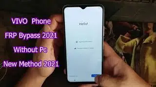 VIVO Phone FRP Bypass 2021 New Method,Lastes VIVO Frp Unlock No Pc,Y12s,Y20,Y51 2020,iRepair
