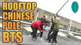 Rooftop Chinese Pole - Behind the Scenes | Damien Walters