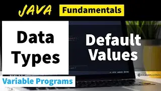 Java DATA TYPES Default Values | JAVA Basic Programs | Core Java Programs with Output
