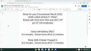 Got a new Chromebook? Maybe change sleep setting.Turns off in 6.5min or 8.5min depends if plugged in