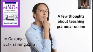 Jo Gakonga - Teaching Grammar Online