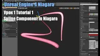Unreal Engine 4 Niagara 
Tutorial 1
Spline Component