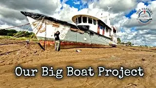 Ep 73 - Boat Restoration of a 1943 WW2 Boat - Woodwork!