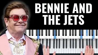 Bennie And The Jets Piano Tutorial - How to Play It Like Elton John
