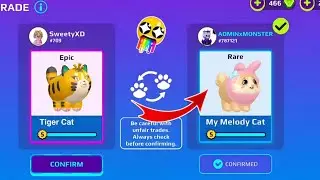 TRADING FUNNY MOMENTS🤣 I GOT RARE PETS🤯IN PK XD✨