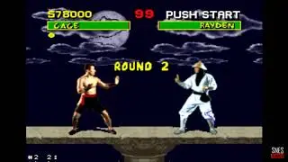 Mortal Kombat 1(snes) - CAGE Vs REIDEN