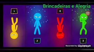 Stickmam party festa Jogando pela primeira vez 😃
