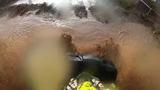 Мудрейсинг на квадроциклах BRP, видео от первого лица, Лызлово, 28.09.2019 , песчаный карьер, трасса