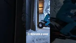 Let’s test the TS Pro in snow! 