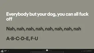 GAYLE - abcdefu (Spotify Lyrics)