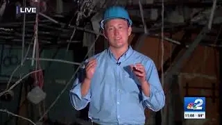 LIVE: NBC2 Tours Destroyed Fort Myers Beach Town Hall Before It's Torn Down