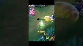 Angela Game Play #mobilelegends #mlbb #youtubeshorts #shortsvideo #angelagameplay #shorts