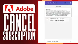 How To Cancel Your Adobe Subscription WITHOUT Fee (2024) Step-By-Step
