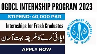 OGDCL Paid Internships Program 2023 | Oil and Gas Ltd Internships Program for Fresh Graduates