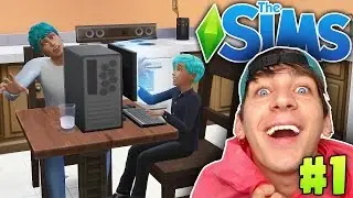 UNA NUOVA VITA INSIEME A MIO FIGLIO!! The Sims 4 #1