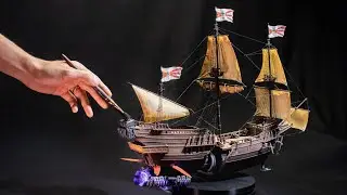Making a Model Ship straight out of Treasure Planet!