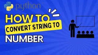 #1 string | How to Convert a Python String to Number | Python Tips | Python Tutorial for Beginners
