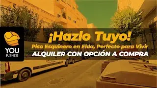 ELDA /78000€ /2da. PLANTA /ALQUILER CON OPCIÓN A COMPRA/ PISO ESQUINERO