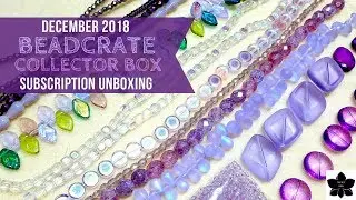 BeadCrate Monthly Beaded Jewelry Subscription | Dec. 2018