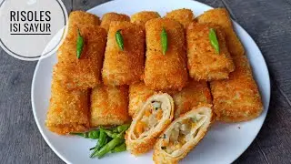 RESEP RISOLES SAYUR UNTUK JUALAN | MODAL 30.000 SAJA UNTUNG BANYAK
