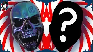 Repainting A Dollar Store Halloween Mask - Pt.2