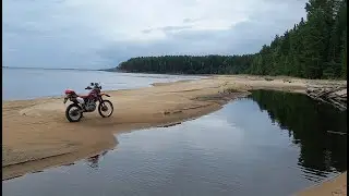 Карелия в сентябре. На эндуро на Бесов нос.