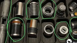My Star Wars Galaxy’s Edge (Savi’s Workshop) Lightsaber Showcase