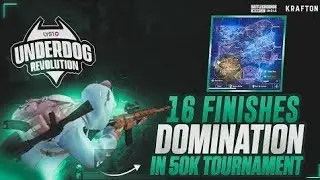 16 KILLS CHICKEN DINNER IN TOURNAMENT 🚀