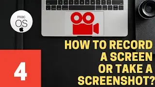 How to record screen or take screenshot ? | Tutorial Mac OS