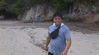 DAHIL PALAGI SA BUNDOK DITO NMAN TAYO SA MALINIS NA BEACH MAGPALIPAS NG ORAS..