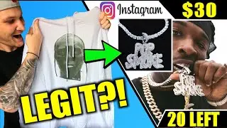 I Bought Pop Smoke's UNRELEASED Dior MERCH Off INSTAGRAM ADS!! (IS IT LEGIT?!)