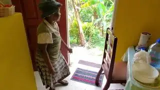My 82 year old mommy teaches how to dance to Jamaican music