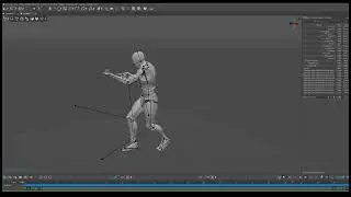 How to export animation from UE4 to Cascadeur and mirror animation with ik handgun
