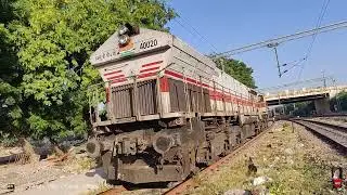 WDP4B 40020 TKD Marked dedicated to one ofthe finest diesel sheds of its time NKJ Katni diesel power