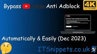 Beat Anti Adblock Scripts on You Tube