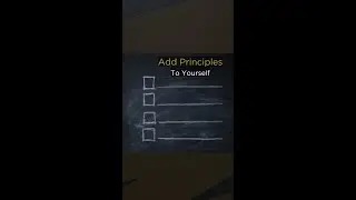 Add Principles To Yourself #entrepreneurlife #hustlelife #successtips #successmindset